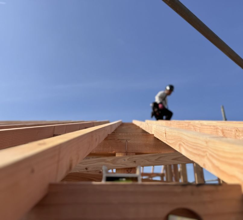 職人が作業している様子